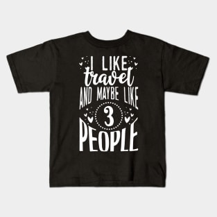 I Like Travel Kids T-Shirt